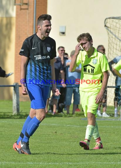 Relegation Kreisliga SV Babstadt vs TSV Steinsfurt in Ehrstädt 10.06.2017 (© Kraichgausport / Loerz)