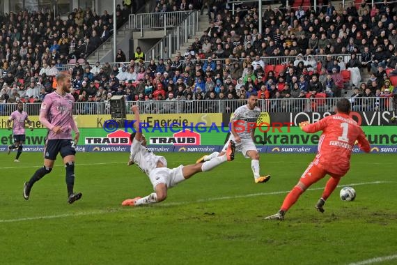 2. BL - 19/20 - SV Sandhausen vs. Hamburger SV (© Kraichgausport / Loerz)