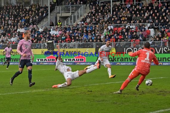 2. BL - 19/20 - SV Sandhausen vs. Hamburger SV (© Kraichgausport / Loerz)