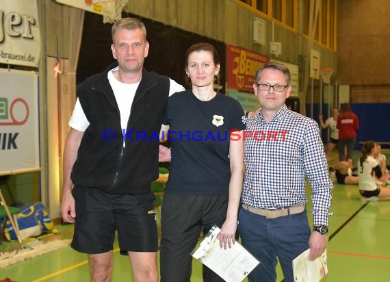 Volleyball Damen 3. Liga Süd SV Sinsheim vs BSP MPV Stuttgart 08.04.2017 (© Siegfried)