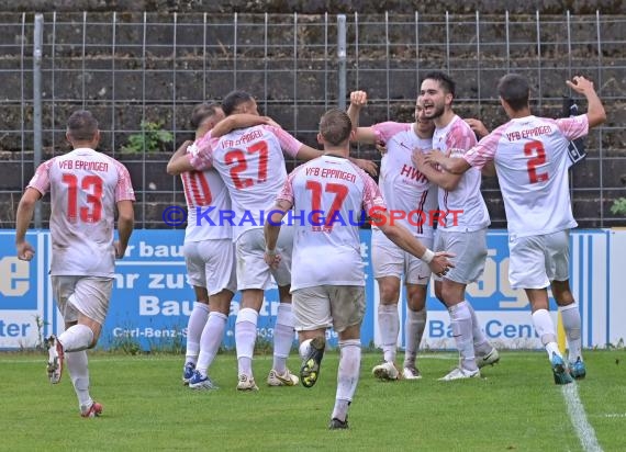 Saison 22/23 Verbandsliga Baden VfB Eppingen vs SV Waldhof Mannheim 2  (© Siegfried Lörz)