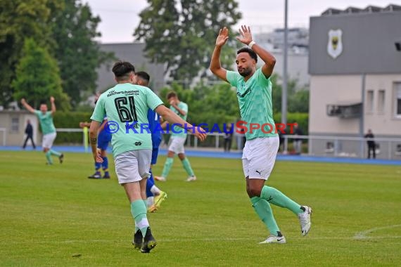 Saison 21/22 Entscheidungsspiel B1 vs B2 TSV Reichartshausen vs TSV Ittlingen-2  in Sinsheim (© Siegfried Lörz)