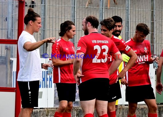20/21 Testspiel VfB Eppingen vs TSV FSV 08 Bissingen 01.08.2020 (© Siegfried Lörz)