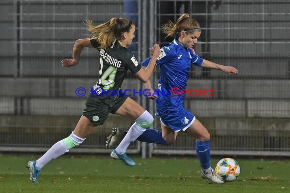 1.BL - Frauen - 19/20 - TSG 1899 Hoffenheim vs. VfL Wolfsburg (© Kraichgausport / Loerz)