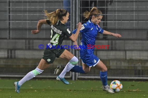 1.BL - Frauen - 19/20 - TSG 1899 Hoffenheim vs. VfL Wolfsburg (© Kraichgausport / Loerz)