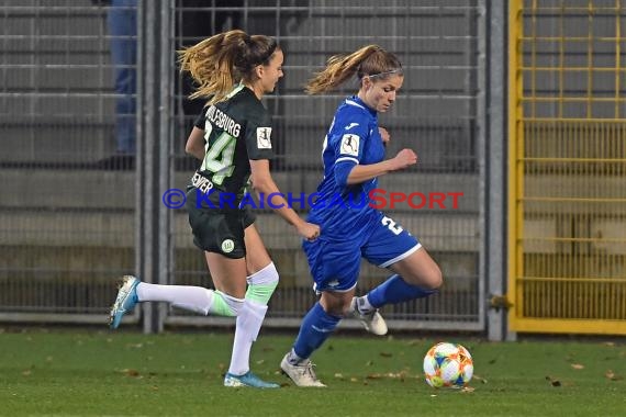 1.BL - Frauen - 19/20 - TSG 1899 Hoffenheim vs. VfL Wolfsburg (© Kraichgausport / Loerz)