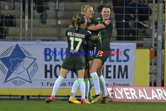 1.BL - Frauen - 19/20 - TSG 1899 Hoffenheim vs. VfL Wolfsburg (© Kraichgausport / Loerz)