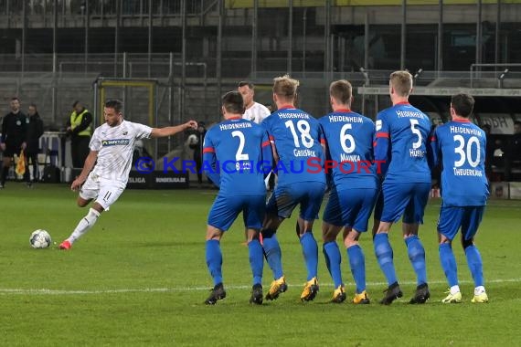 2. BL - 19/20 - SV Sandhausen vs. FC Heidenheim (© Kraichgausport / Loerz)