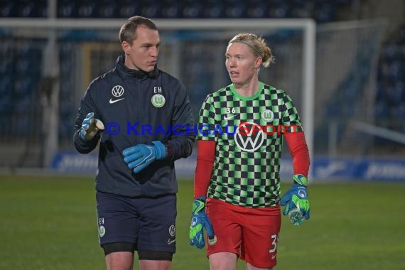 1.BL - Frauen - 19/20 - TSG 1899 Hoffenheim vs. VfL Wolfsburg (© Kraichgausport / Loerz)