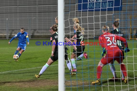 1.BL - Frauen - 19/20 - TSG 1899 Hoffenheim vs. VfL Wolfsburg (© Kraichgausport / Loerz)