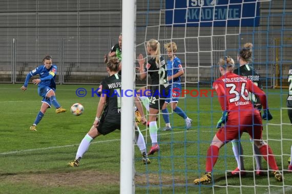 1.BL - Frauen - 19/20 - TSG 1899 Hoffenheim vs. VfL Wolfsburg (© Kraichgausport / Loerz)