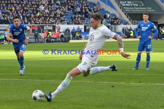 1.BL - 19/20 - TSG 1899 Hoffenheim vs. VfL Wolfsburg (© Kraichgausport / Loerz)