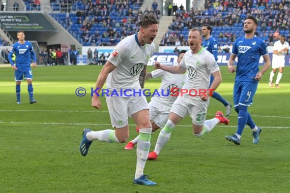 1.BL - 19/20 - TSG 1899 Hoffenheim vs. VfL Wolfsburg (© Kraichgausport / Loerz)