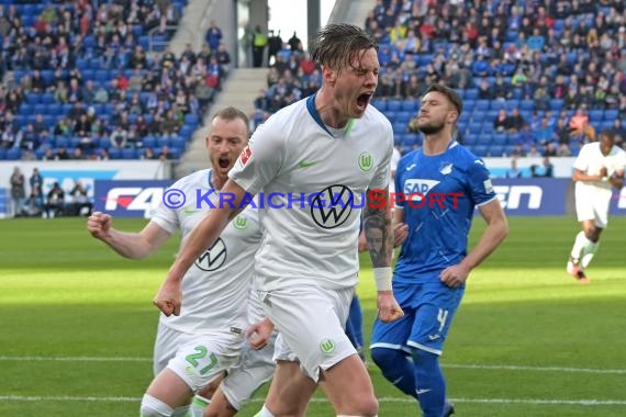 1.BL - 19/20 - TSG 1899 Hoffenheim vs. VfL Wolfsburg (© Kraichgausport / Loerz)