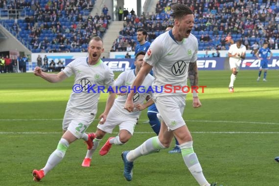 1.BL - 19/20 - TSG 1899 Hoffenheim vs. VfL Wolfsburg (© Kraichgausport / Loerz)