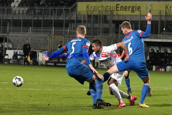 2. BL - 19/20 - SV Sandhausen vs. FC Heidenheim (© Kraichgausport / Loerz)