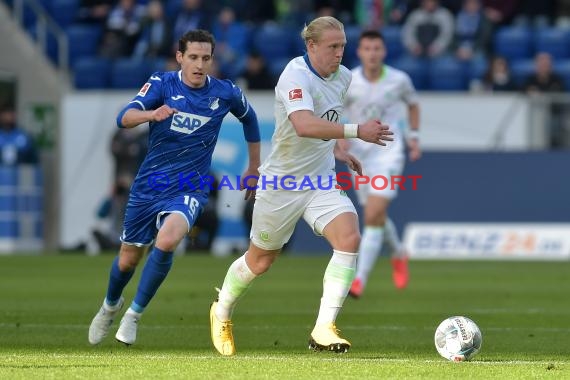 1.BL - 19/20 - TSG 1899 Hoffenheim vs. VfL Wolfsburg (© Kraichgausport / Loerz)