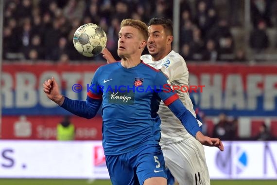 2. BL - 19/20 - SV Sandhausen vs. FC Heidenheim (© Kraichgausport / Loerz)