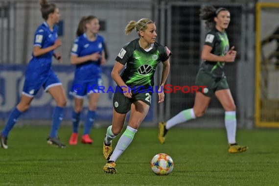 1.BL - Frauen - 19/20 - TSG 1899 Hoffenheim vs. VfL Wolfsburg (© Kraichgausport / Loerz)