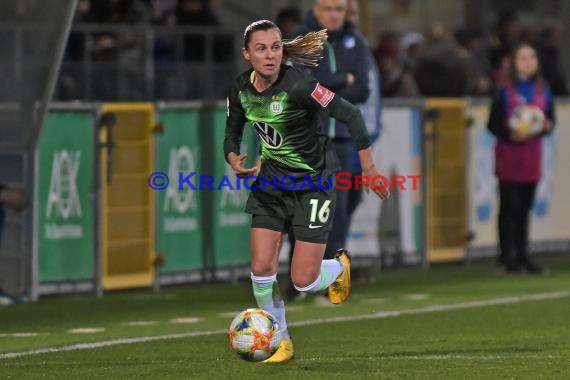 1.BL - Frauen - 19/20 - TSG 1899 Hoffenheim vs. VfL Wolfsburg (© Kraichgausport / Loerz)