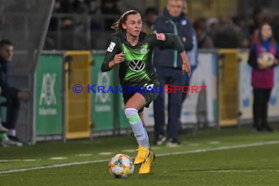 1.BL - Frauen - 19/20 - TSG 1899 Hoffenheim vs. VfL Wolfsburg (© Kraichgausport / Loerz)