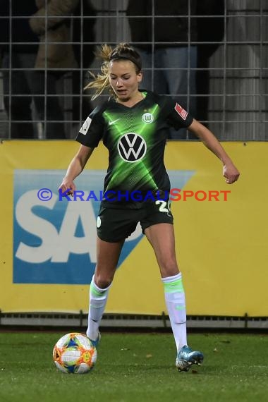 1.BL - Frauen - 19/20 - TSG 1899 Hoffenheim vs. VfL Wolfsburg (© Kraichgausport / Loerz)