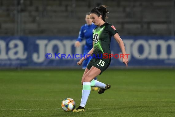 1.BL - Frauen - 19/20 - TSG 1899 Hoffenheim vs. VfL Wolfsburg (© Kraichgausport / Loerz)