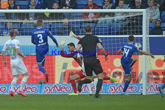 1.BL - 19/20 - TSG 1899 Hoffenheim vs. VfL Wolfsburg (© Kraichgausport / Loerz)