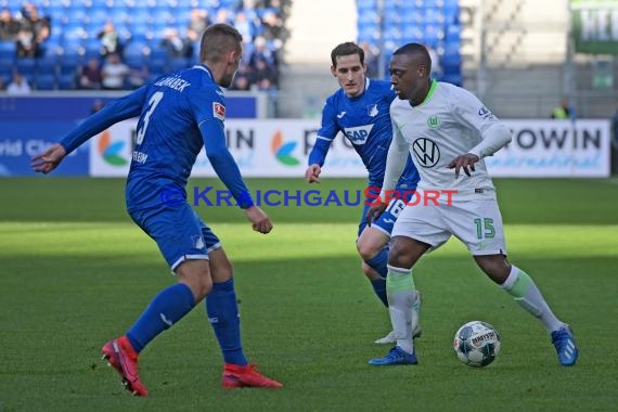 1.BL - 19/20 - TSG 1899 Hoffenheim vs. VfL Wolfsburg (© Kraichgausport / Loerz)