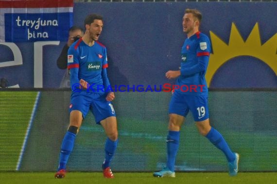 2. BL - 19/20 - SV Sandhausen vs. FC Heidenheim (© Kraichgausport / Loerz)