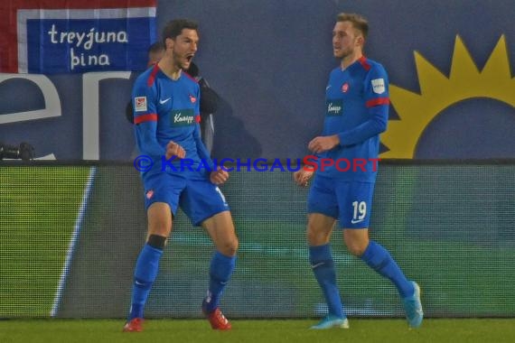 2. BL - 19/20 - SV Sandhausen vs. FC Heidenheim (© Kraichgausport / Loerz)