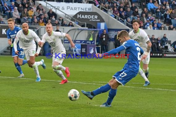 1.BL - 19/20 - TSG 1899 Hoffenheim vs. VfL Wolfsburg (© Kraichgausport / Loerz)