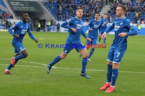 1.BL - 19/20 - TSG 1899 Hoffenheim vs. VfL Wolfsburg (© Kraichgausport / Loerz)