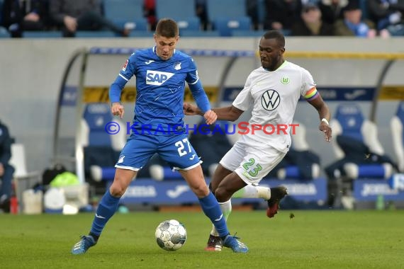 1.BL - 19/20 - TSG 1899 Hoffenheim vs. VfL Wolfsburg (© Kraichgausport / Loerz)