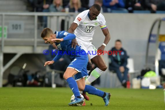 1.BL - 19/20 - TSG 1899 Hoffenheim vs. VfL Wolfsburg (© Kraichgausport / Loerz)