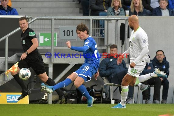 1.BL - 19/20 - TSG 1899 Hoffenheim vs. VfL Wolfsburg (© Kraichgausport / Loerz)