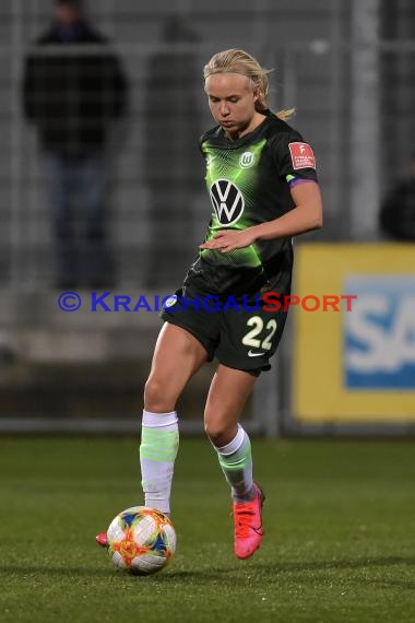 1.BL - Frauen - 19/20 - TSG 1899 Hoffenheim vs. VfL Wolfsburg (© Kraichgausport / Loerz)