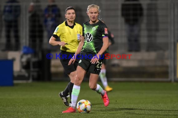 1.BL - Frauen - 19/20 - TSG 1899 Hoffenheim vs. VfL Wolfsburg (© Kraichgausport / Loerz)