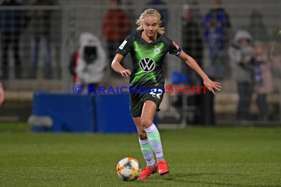 1.BL - Frauen - 19/20 - TSG 1899 Hoffenheim vs. VfL Wolfsburg (© Kraichgausport / Loerz)