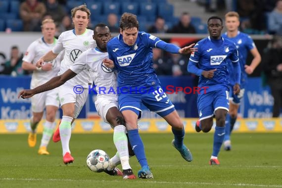 1.BL - 19/20 - TSG 1899 Hoffenheim vs. VfL Wolfsburg (© Kraichgausport / Loerz)