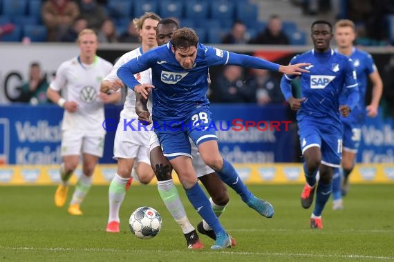 1.BL - 19/20 - TSG 1899 Hoffenheim vs. VfL Wolfsburg (© Kraichgausport / Loerz)