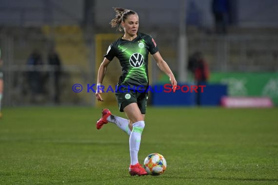 1.BL - Frauen - 19/20 - TSG 1899 Hoffenheim vs. VfL Wolfsburg (© Kraichgausport / Loerz)