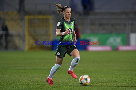 1.BL - Frauen - 19/20 - TSG 1899 Hoffenheim vs. VfL Wolfsburg (© Kraichgausport / Loerz)