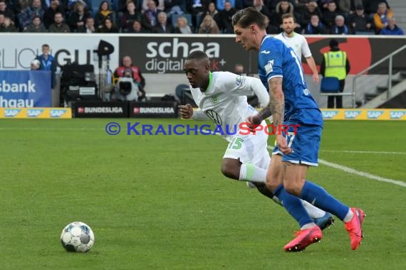 1.BL - 19/20 - TSG 1899 Hoffenheim vs. VfL Wolfsburg (© Kraichgausport / Loerz)