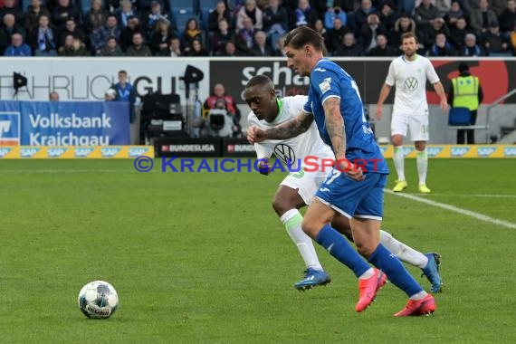 1.BL - 19/20 - TSG 1899 Hoffenheim vs. VfL Wolfsburg (© Kraichgausport / Loerz)