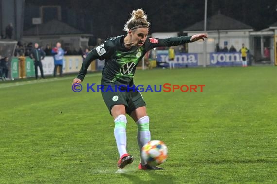 1.BL - Frauen - 19/20 - TSG 1899 Hoffenheim vs. VfL Wolfsburg (© Kraichgausport / Loerz)