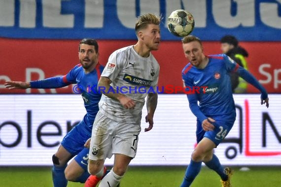 2. BL - 19/20 - SV Sandhausen vs. FC Heidenheim (© Kraichgausport / Loerz)