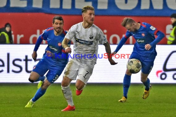 2. BL - 19/20 - SV Sandhausen vs. FC Heidenheim (© Kraichgausport / Loerz)