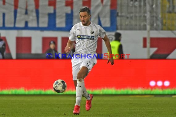 2. BL - 19/20 - SV Sandhausen vs. FC Heidenheim (© Kraichgausport / Loerz)