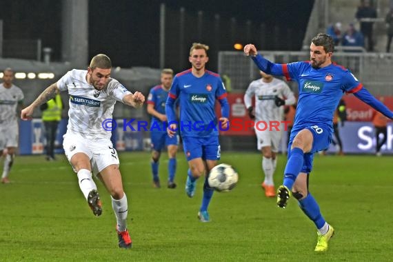 2. BL - 19/20 - SV Sandhausen vs. FC Heidenheim (© Kraichgausport / Loerz)